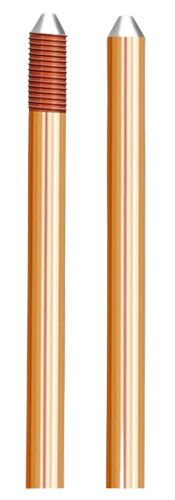 Copper Bonded Earthing Rods (Standard & 250) Microns without V shape)